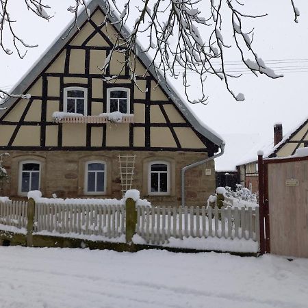 Romantisches Rosencottage Hofheim in Unterfranken Екстер'єр фото